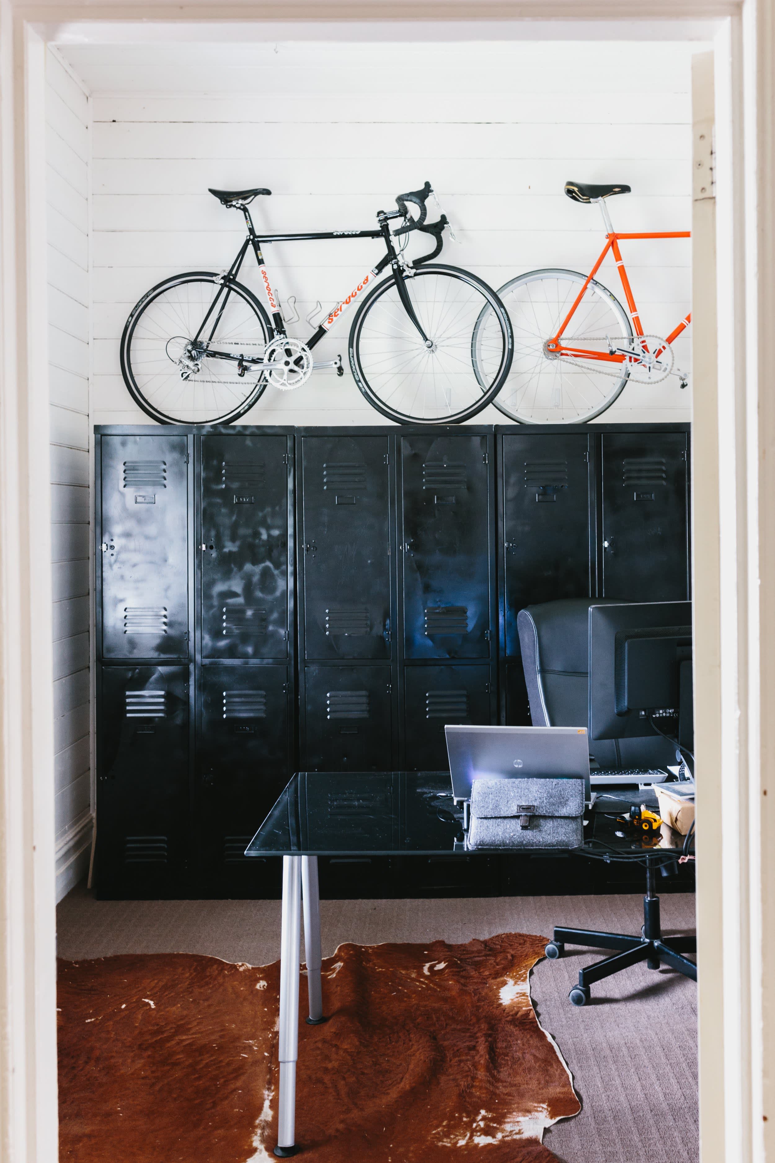 Apartment therapy bike storage sale